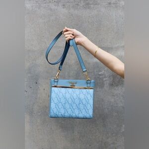 Nicole Lee USA Tatiana Monogram Crossbody Bag
